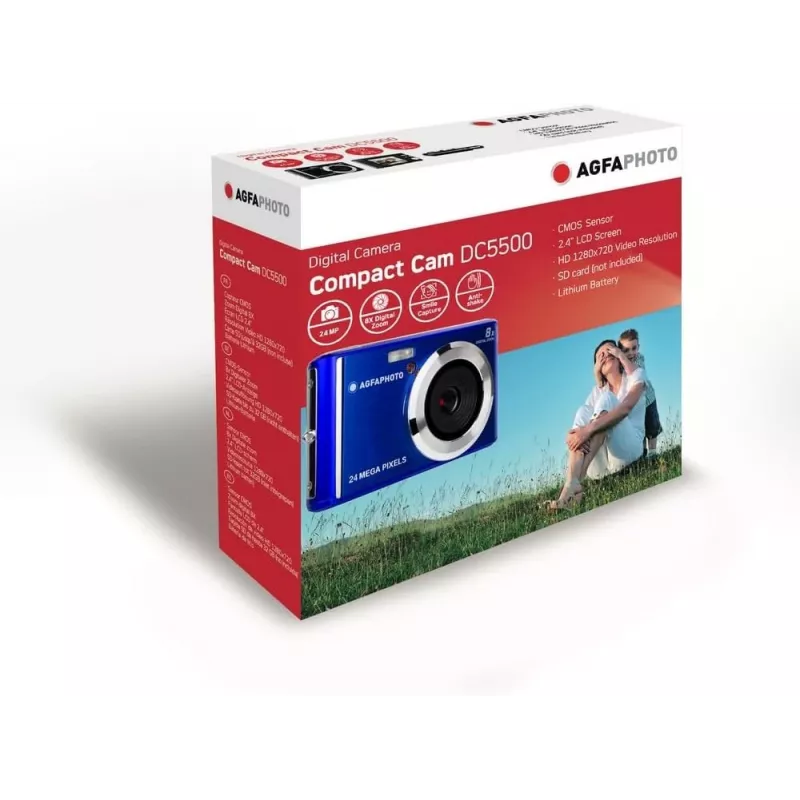 Câmara compacta Realishot DC5500 24 MP CMOS 5616 x 3744 píxeis Azul (DC5500BL)