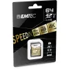 EMTEC Speedin - cartão de memória - 64 GB - UHS Class 3 / Class10 - SDXC UHS-I (ECMSD64GXC10SP)