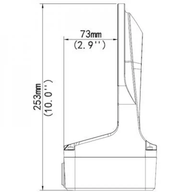 Suporte de parede ALLNET ALL-CAM2495-LVEFN com caixa de ligação — suporte de parede exterior para ALL-CAM2495-LVEFN