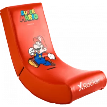 X Rocker Nintendo Floor Rocker - Mario - Cadeira gaming - vermelho