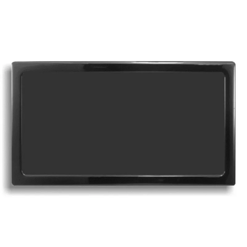 Filtro de poeira DEMCiflex Double 120 mm I/D — preto, 147×267 mm, 1 unid.