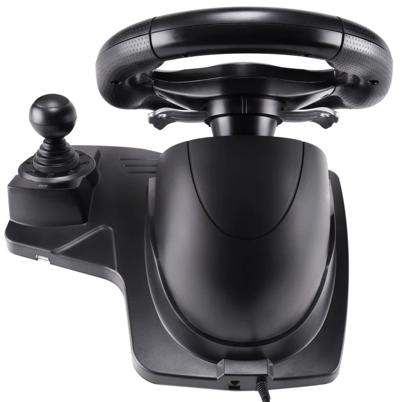 Comando de jogos Subsonic SA5596-NG preto USB volante pedais 270°
