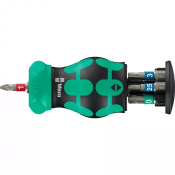 Wera Bicycle Set 5 jogo de bits, 7 peças, com roquete (05004186001)