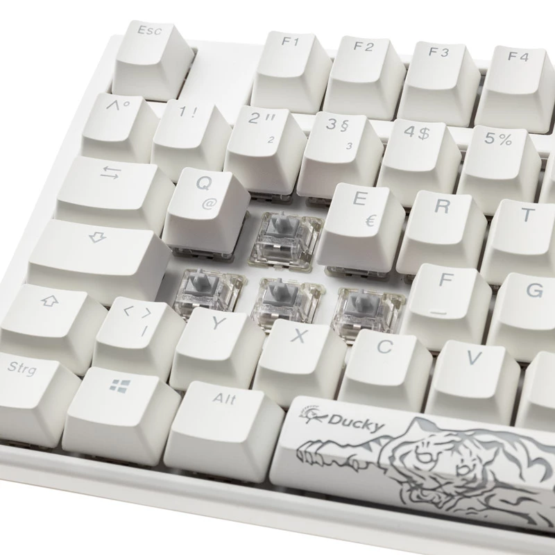 Teclado Ducky One 3 Classic Pure White USB Alemão Branco (DKON2108ST-PDEPDPWWWSC1)