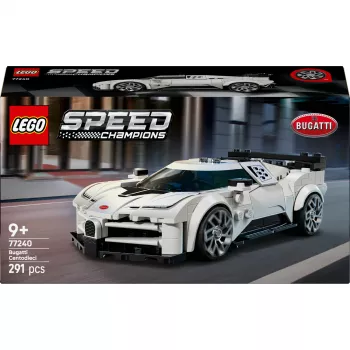 Conjunto de brinquedo de construção LEGO Bugatti Centodieci Speed Champions 77240 – 291 peças, 1 minifigura, a partir dos 9 anos