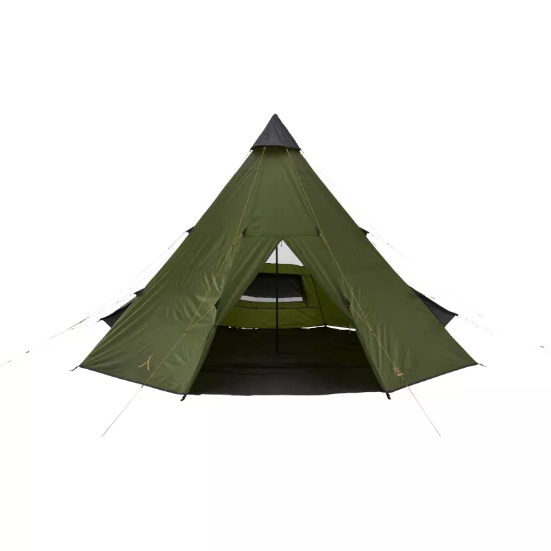 Tenda Grand Canyon preto FALLS 8 8P olivá — tenda de campismo para 8 pessoas