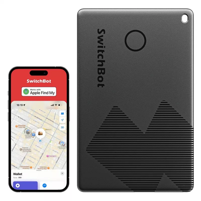 Switchbot rastreador de carteira cartão compatível com NFC (W2500032)
