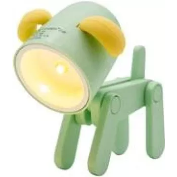 Candeeiro de mesa LED RealPower 486312 verde 1 lâmpada a pilhas