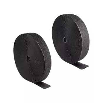 DeLOCK Fita de velcro Heavy-duty 25 m x 50 mm preto