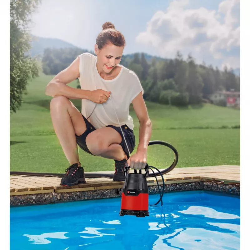 Bomba de água limpa Einhell GC-SP 2275, bomba submersível / de pressão (vermelho / preto, 220 Watt)