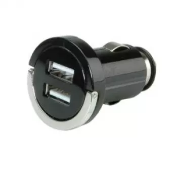 VALUE Carregador USB - alimentação para automóvel - 10 Watt - 2,1 A - 2 portas de saída (USB)