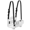 Suporte para CPU MACLEAN MC-116W, design ajustável em altura e orientável para montagem sob a secretária