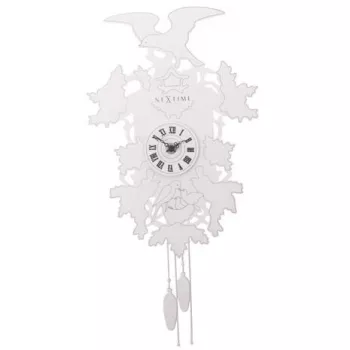 NeXtime Relógio 2988 Cuckoo Weeble, 41x21 cm, parede, branco