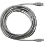 Cabo USB GIRA 090300 USB 2.0 3 m USB A USB B cinzento