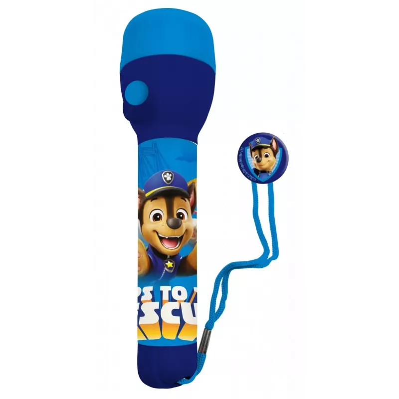 Lanterna infantil Euroswan Big Paw Patrol, lanterna de mão, tamanho 21 x 11 cm