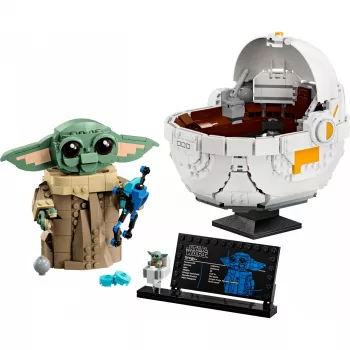 LEGO STAR WARS 75403 Grogu com carrinho flutuante