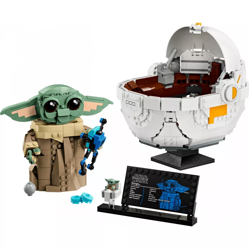LEGO STAR WARS 75403 Grogu com carrinho flutuante