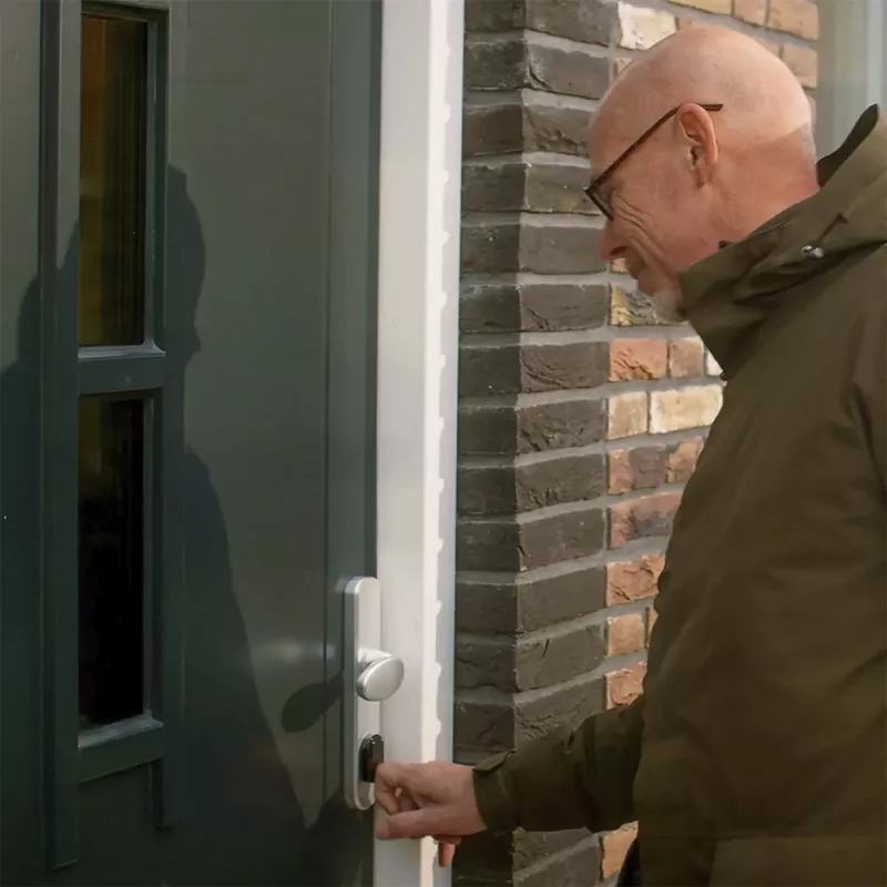 Fechadura eletrónica Shelly LOQED – Smart Lock, versão preta
