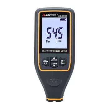 Medidor de espessura de camadas SNDWAY SW-6310A alcance de medição digital 0–2000 µm