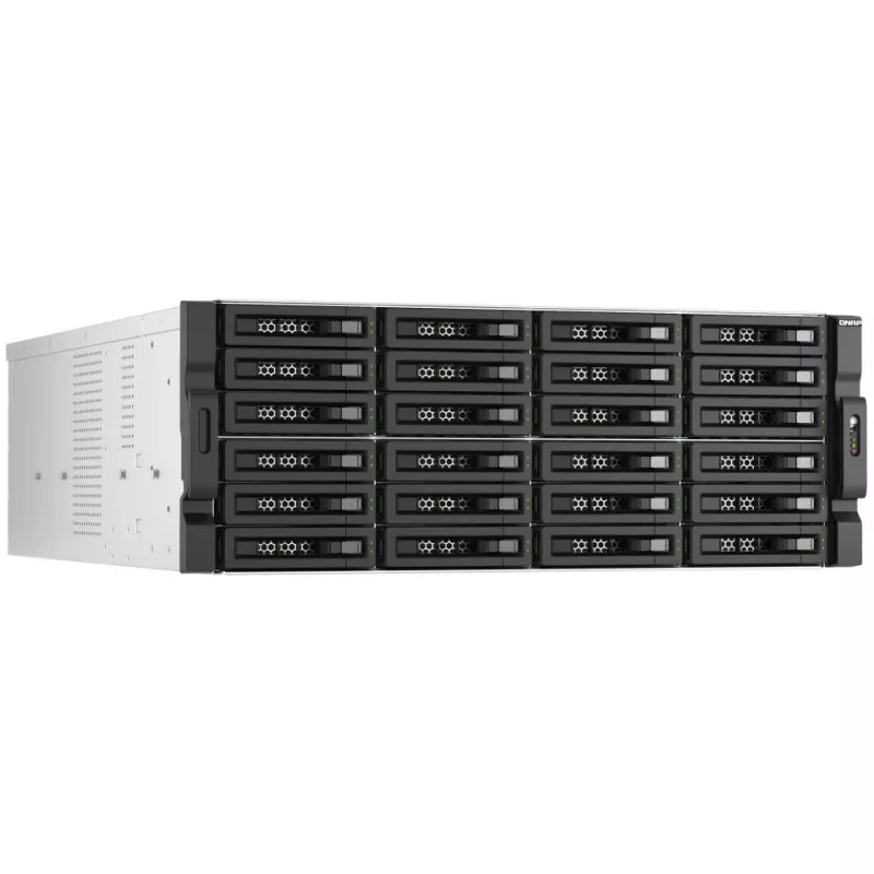 QNAP - TL-R2400PES-RP - conjunto de discos - 24 baías (SATA-600 / SAS-3) SAS 12Gb/s (externo) montável em rack 3U