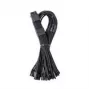 CableMod C-Series Pro ModMesh Cabo 12V-2x6, com sleeve, 16-Pin para 3x 8-Pin, para fontes de alimentação Corsair Tipo 4 e 3 - preto, 60 cm