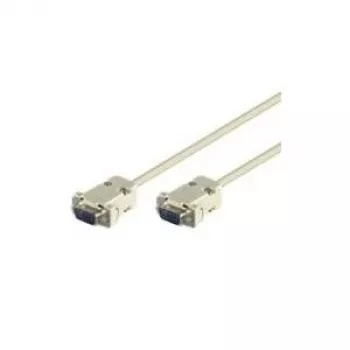 Wentronic Goobay Cabo de ligação D-SUB, Cinzento, 2 m - ficha D-SUB/RS-232 (9 polos) > ficha D-SUB/RS-232 (9 polos) (50549)