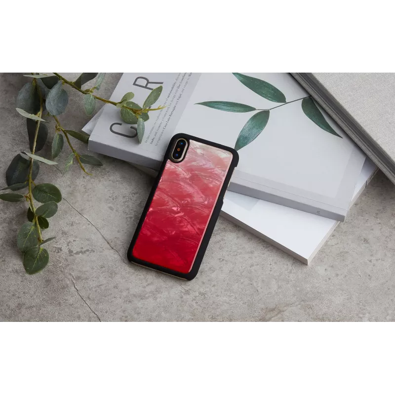 Capa para smartphone iKins para iPhone XS / XS S – pink lake e preto, capa de proteção