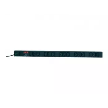 APC RACK PDU BASIC ZERO U 10A 230V régua de tomadas (PDU) 15 saídas AC 0U preto