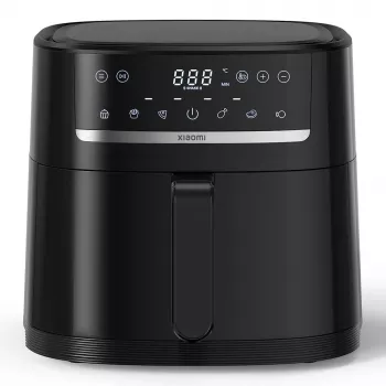 Fritadeira de ar quente Xiaomi 6L MAF08 Single 1500 W fritadeira de ar quente preta