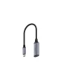 Adaptador USB-C para HDMI Cudy UH401 — 4K 60 Hz, HDMI 2.0, ecrã único, caixa em alumínio