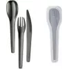 Conjunto de talheres Lurch 240875 — 3 peças, antracite