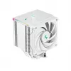 Arrefecedor de ar para processador DeepCool AK500 Digital WH 12 cm branco 1 unid.