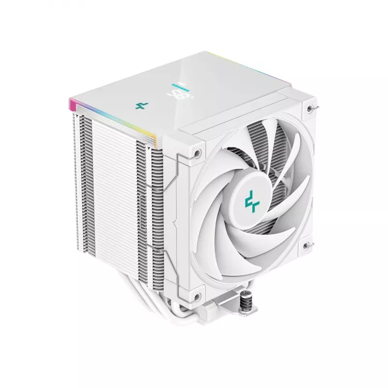 Arrefecedor de ar para processador DeepCool AK500 Digital WH 12 cm branco 1 unid.