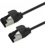 Cabo de rede ROLINE S/FTP Cat.8.1, fino, PoE, preto, 3 m (21.15.3453)