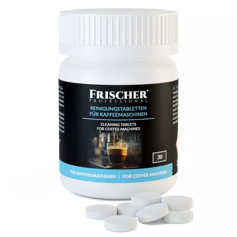 Pastilhas de limpeza Frischer para máquinas de café 30 unid.