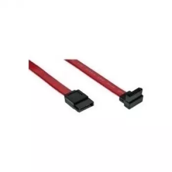 Cabo SATA InLine 27703W 0,3 m vermelho