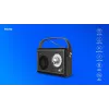 Rádio portátil Savio RS-01 analógico preto
