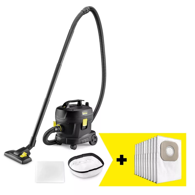 Aspirador | KARCHER | Potência de entrada 850 W | Capacidade de pó 11 L | Aspirador de tambor | Tipo de limpeza a seco | Recipiente de pó saco | Cor preto | 1.527-222.0