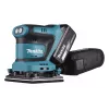 Lixadora orbital excêntrica portátil Makita DBO480Z, 14000 OPM, preto, azul, 210 W