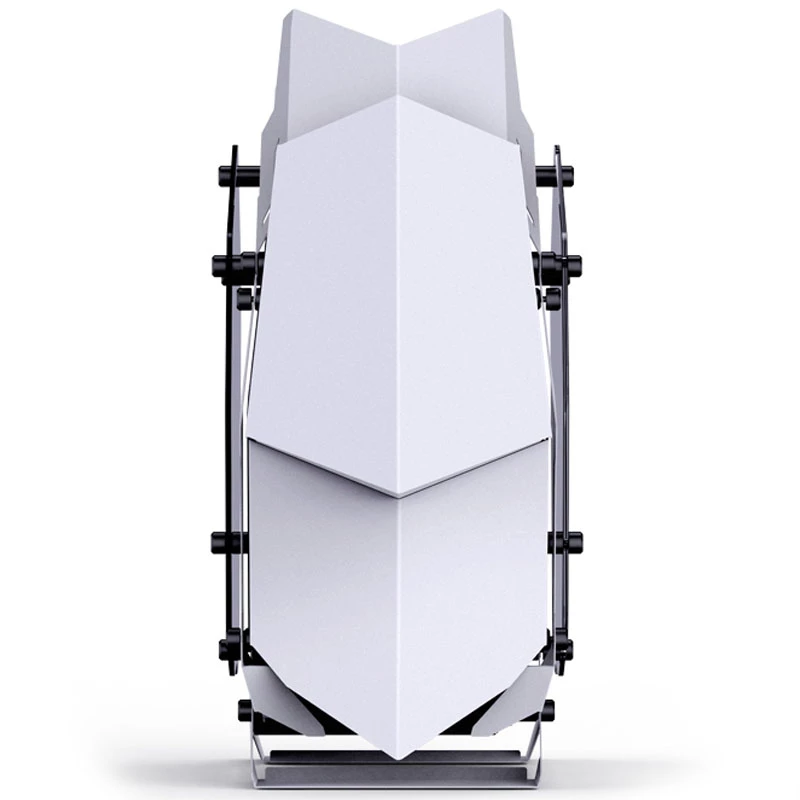 Caixa de PC mini micro-ATX tower Jonsbo MOD3 vidro temperado branco, suporte Mini-ITX/Micro-ATX