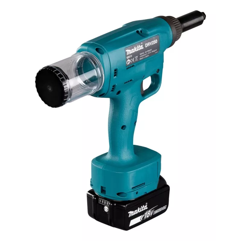 Pistola de rebites Makita DRV250 manual