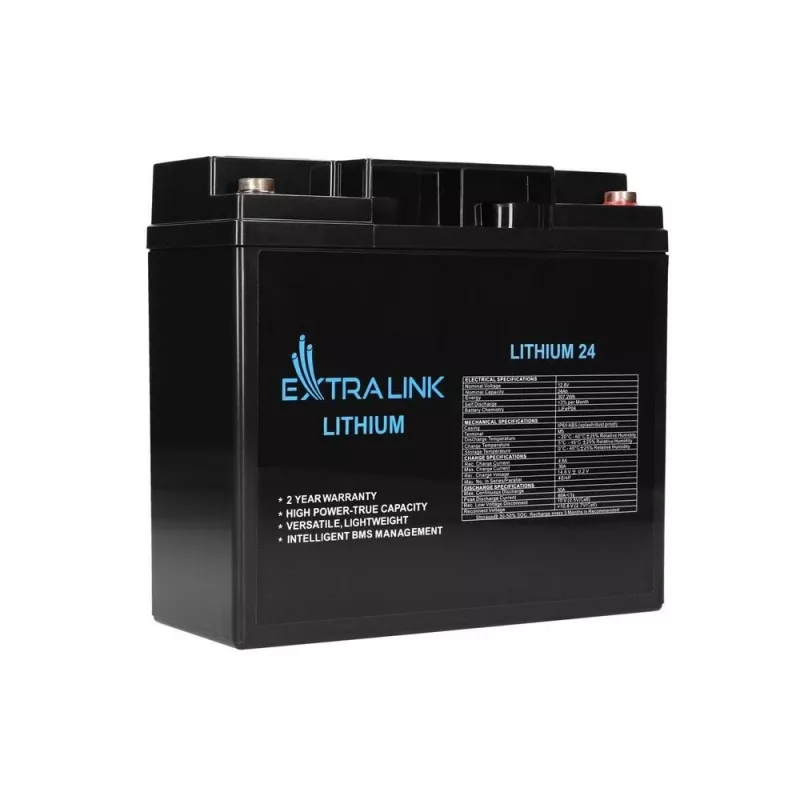 Bateria Extralink LiFePO4 24000 mAh 12,8 V