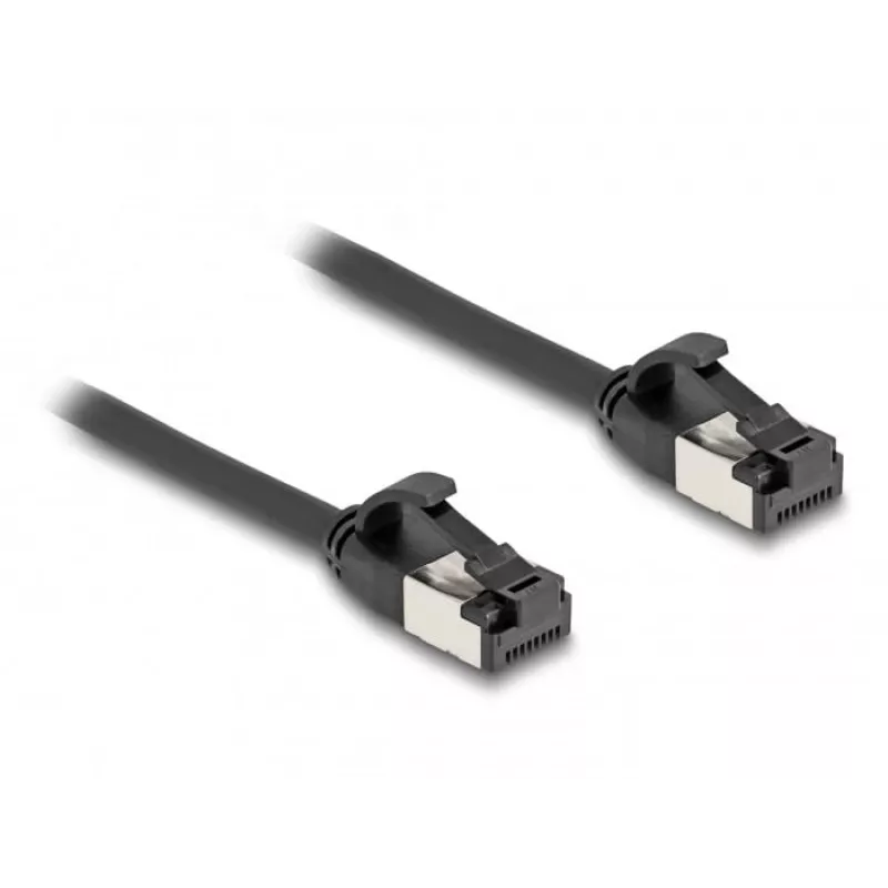 Cabo de rede DeLOCK cabo RJ45 macho para macho Cat.8.1 2 m preto