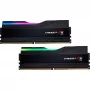 DIMM 32 GB DDR5-6400 (2x 16 GB) Dual-Kit, memória RAM preta, F5-6400J3039G16GX2-TZ5RK, Trident Z5 RGB, INTEL XMP