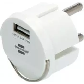 Brennenstuhl 1508110 Carregador USB para interiores adaptador de tomada corrente de saída máx. 2400 mA 1 x (1508110)