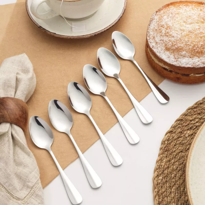 Conjunto de colheres de chá Salter BW13681EU7, 6 peças em aço inoxidável