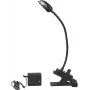 Candeeiro de fixação EUROLITE 80702305 LED com brilho ajustável, suporte de fixação, ficha EU