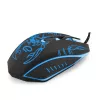 Esperanza MX203 SCORPIO - Rato - USB - azul - rato - ótico - 6 botões - preto