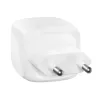 Belkin BoostCharge Pro - fonte de alimentação - GaN - 50 Watt - carregamento rápido - 2 portas de saída (2 x USB-C)