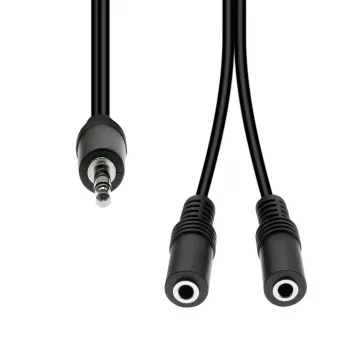 Cabo ProXtend 3 pinos para 2×2 pinos M32XM2F-002, 1 m, 18 AWG